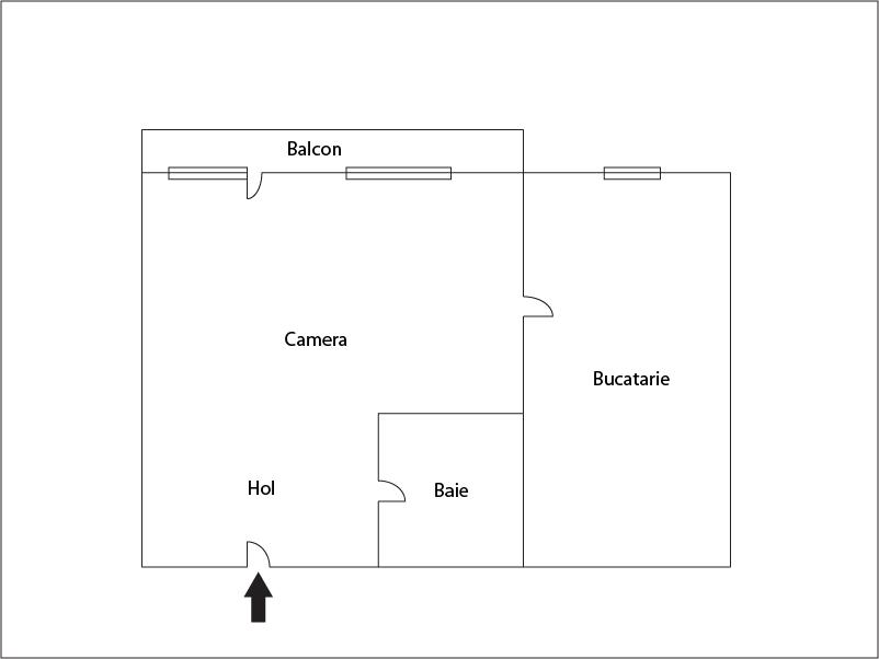 Garsonieră de vânzare Floreşti - 16294AV | BLITZ Cluj-Napoca | Poza1