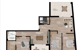 Apartament 4 camere, 100mp, finisat, zona Traian Vuia