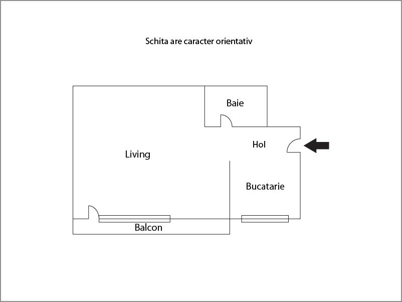 Garsonieră de vânzare Floreşti - 16305AV | BLITZ Cluj-Napoca | Poza1