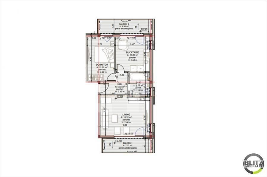 Apartament de vânzare 2 camere Zorilor - 16312AV | BLITZ Cluj-Napoca | Poza4