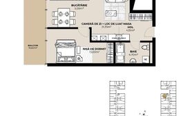 Apartament 2 camere, semicentral, zona Horea 