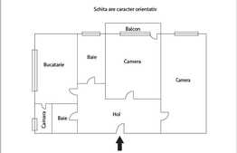 2 camere, 88 mp, in imobil de tip casa, zona centrala