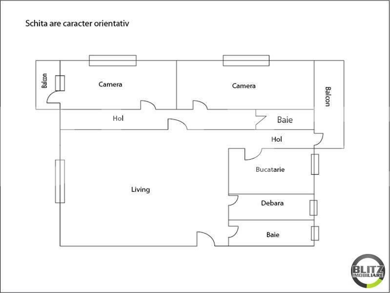 Apartament de vânzare 3 camere Europa - 1633AV | BLITZ Cluj-Napoca | Poza11