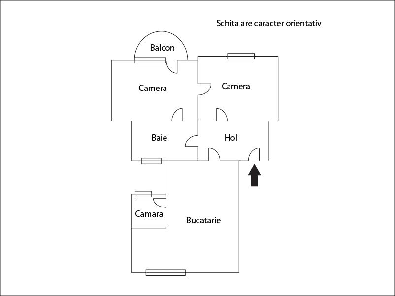 Apartament de vânzare 2 camere Central - 16334AV | BLITZ Cluj-Napoca | Poza1