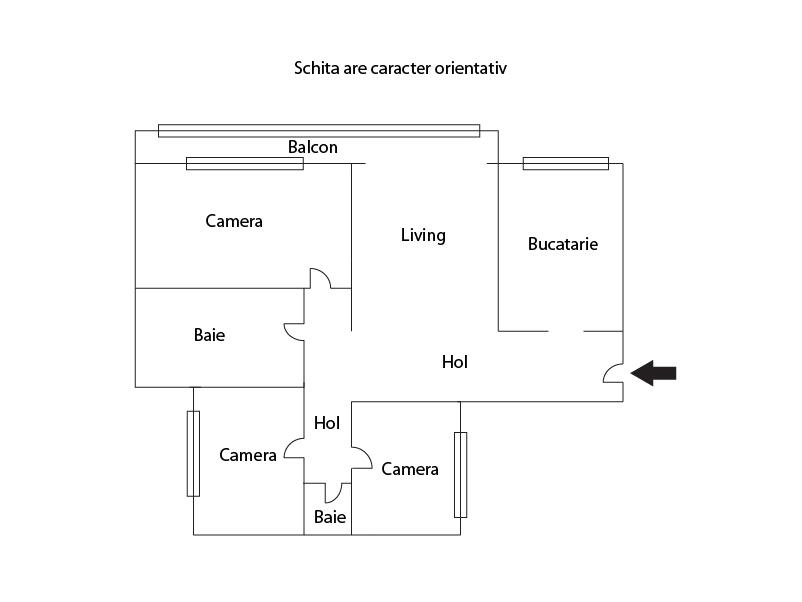 Apartament de vânzare 4 camere Manastur - 16349AV | BLITZ Cluj-Napoca | Poza1