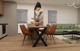 Apartament 2 camere, 50mp, etaj intermediar, parcare, terasa 24mp, zona Eroilor