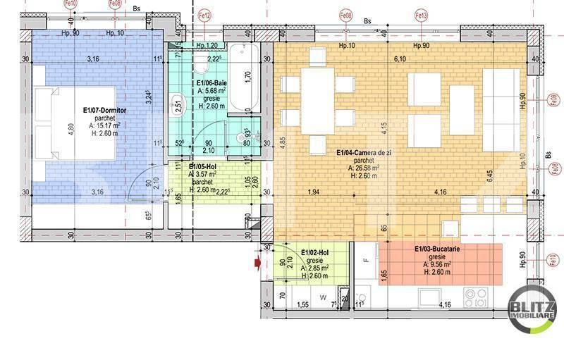 Apartament de vânzare 2 camere Gheorgheni - 16368AV | BLITZ Cluj-Napoca | Poza4