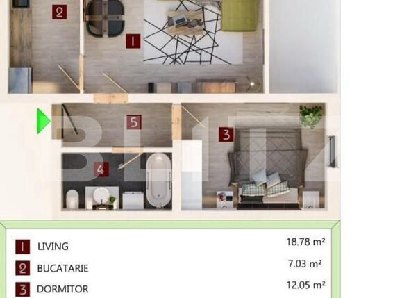 Apartament de vânzare 3 camere Tractorul - 163720AV | BLITZ Brașov | Poza10