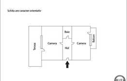 De vanzare apartament 2 camere, 56 mp, terasa, parcare, zona Polus Center !