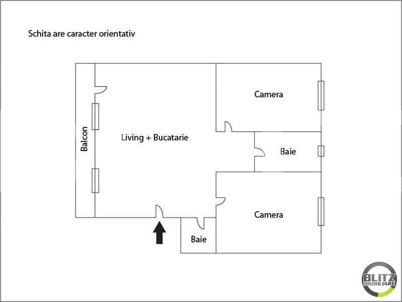 Apartament de vânzare 3 camere Andrei Mureşanu - 16385AV | BLITZ Cluj-Napoca | Poza9