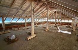 Casa pe un nivel 105 mp cu pod inalt mansardabil de 70mp, teren 500mp, Chinteni