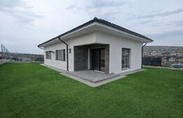 Casa pe un nivel 105 mp cu pod inalt mansardabil de 70mp, teren 500mp, Chinteni