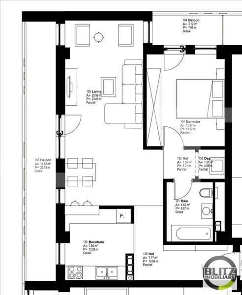 Apartament de vânzare 2 camere Dambul Rotund - 16388AV | BLITZ Cluj-Napoca | Poza2