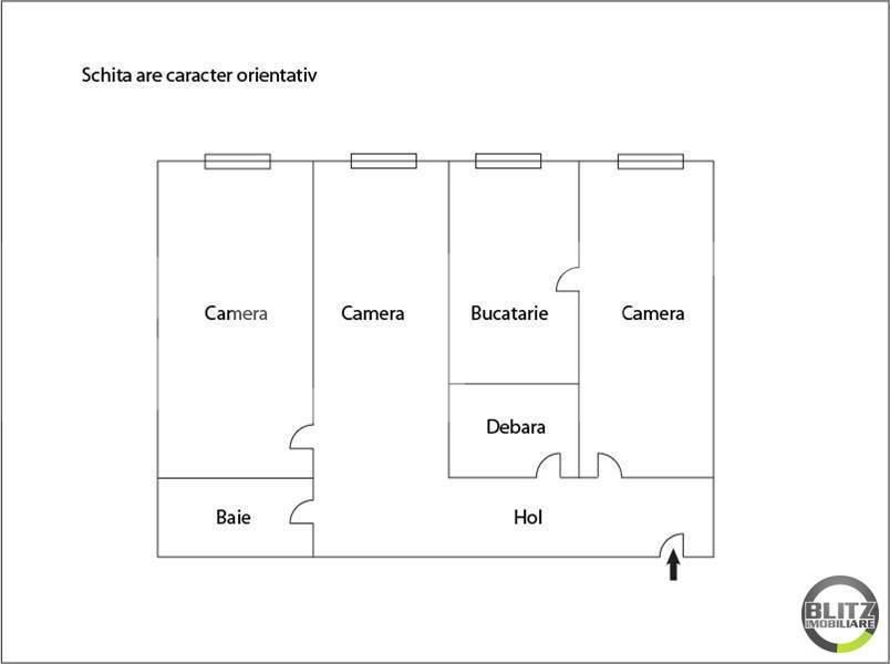 Apartament de vânzare 3 camere Gheorgheni - 16391AV | BLITZ Cluj-Napoca | Poza8