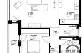 Vanzare apartament 2 camere, 49 mp, semifinisat, zona Autogarii Beta