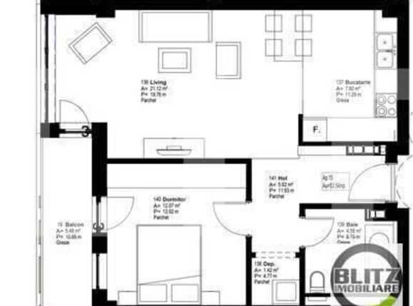 Apartament de vânzare 2 camere Dambul Rotund - 16396AV | BLITZ Cluj-Napoca | Poza3