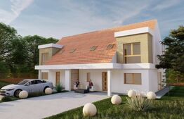 Unitate   de duplex in Chinteni cu teren de 450 mp 