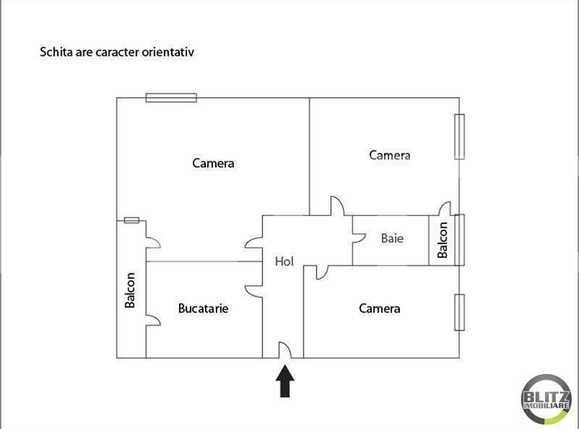 Apartament de vânzare 3 camere Andrei Mureşanu - 16403AV | BLITZ Cluj-Napoca | Poza12