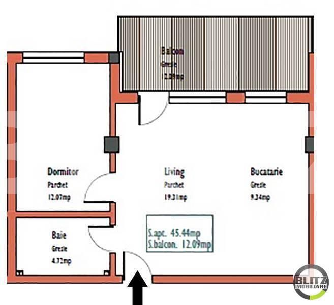 Apartament de vânzare 2 camere Marasti - 16409AV | BLITZ Cluj-Napoca | Poza2