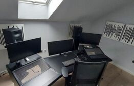 Spatiu de birou, 5 incaperi, 250 mp, mansarda, zona Pod Ira