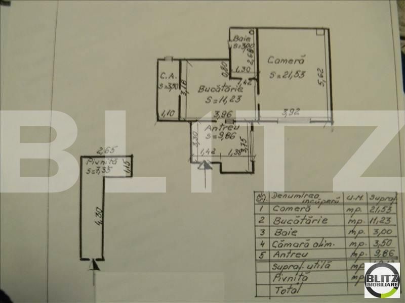 Apartament de vânzare 2 camere Central - 1642AV | BLITZ Cluj-Napoca | Poza9
