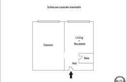 Vanzare apartament 2 camere, 40 mp, zona strazii Vanatorului