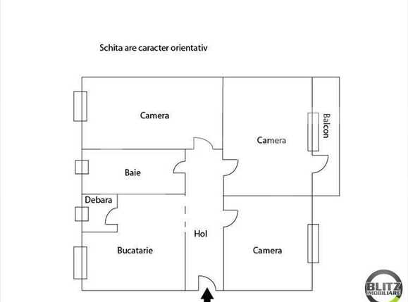 Apartament de vânzare 3 camere Gheorgheni - 1643AV | BLITZ Cluj-Napoca | Poza11