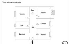 4 camere, 82 mp, balcon inchis, loc de parcare, zona strazii Mehedinti