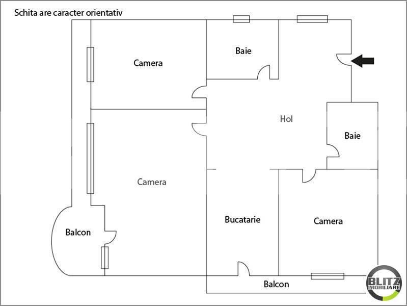 Apartament de vânzare 3 camere Marasti - 1645AV | BLITZ Cluj-Napoca | Poza12