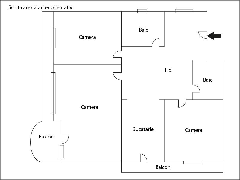 Apartament de vânzare 3 camere Marasti - 1645AV | BLITZ Cluj-Napoca | Poza1