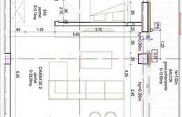 2 camere, 60,10 mp, semifinisat, imobil nou, zona strazii Calea Turzii