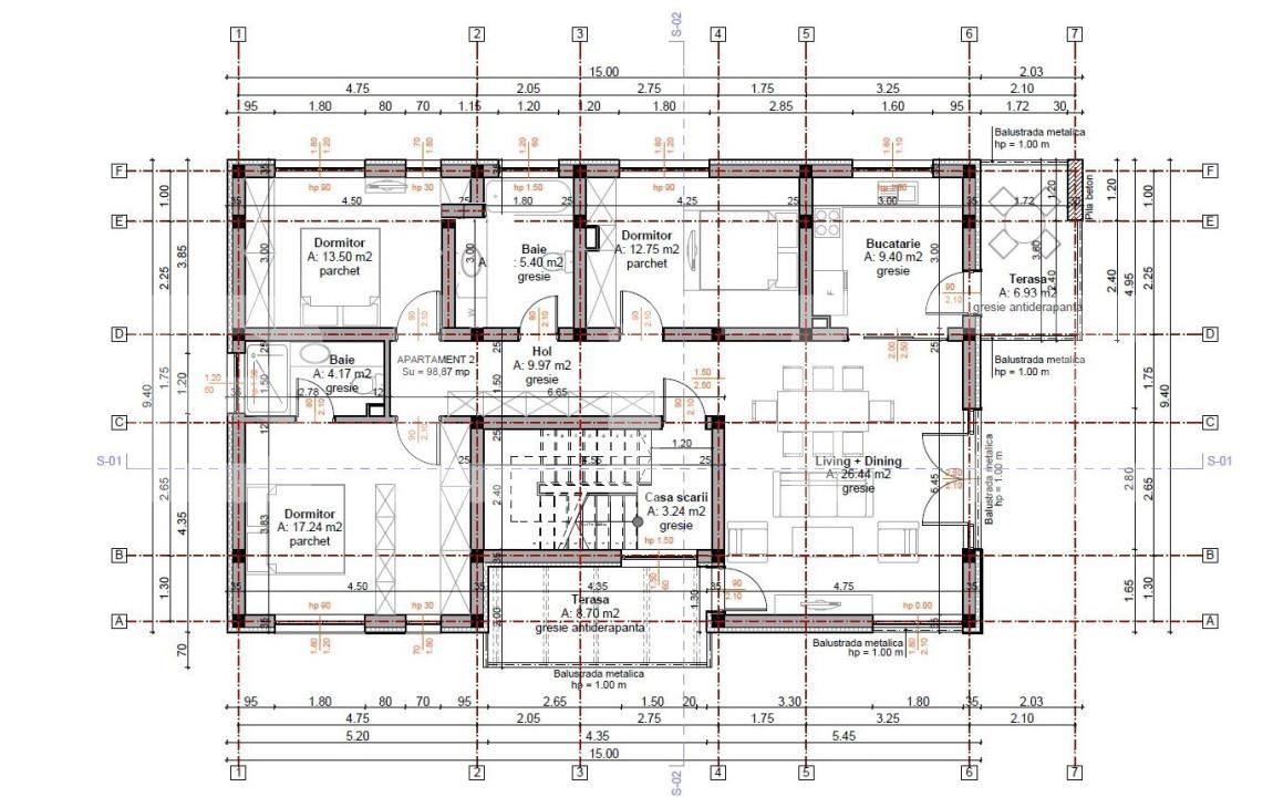 Apartament de vânzare 4 camere Andrei Mureşanu - 164536AV | BLITZ Cluj-Napoca | Poza25