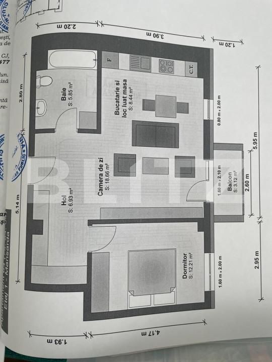 Apartament de vânzare 2 camere Floreşti - 164542AV | BLITZ Cluj-Napoca | Poza2