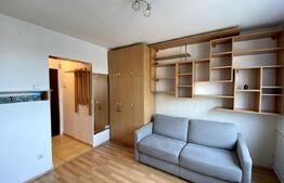 Garsoniera de închiriat, 22 mp, vedere panoramica, zona Piata Hermes