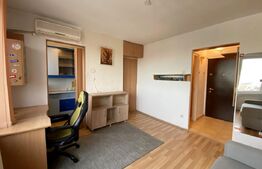 Garsoniera de închiriat, 22 mp, vedere panoramica, zona Piata Hermes