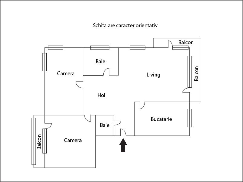 Apartament de vânzare 3 camere Bună Ziua - 16483AV | BLITZ Cluj-Napoca | Poza1