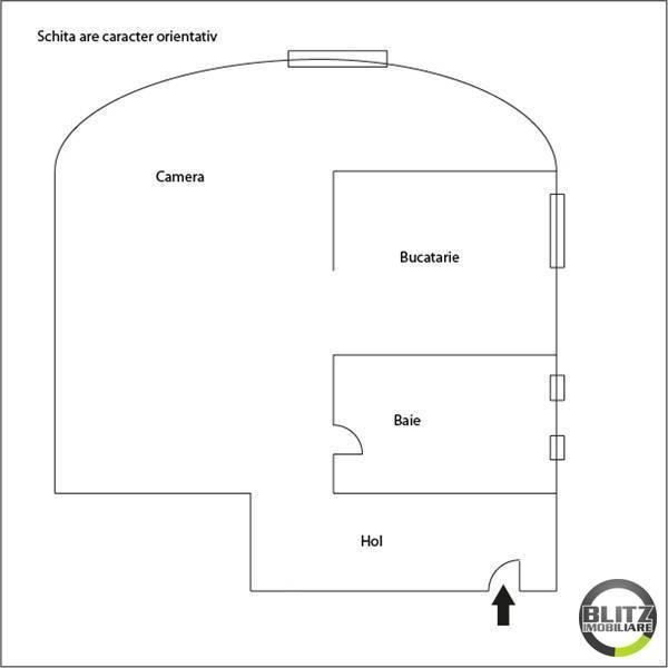 Garsonieră de vânzare Manastur - 1650AV | BLITZ Cluj-Napoca | Poza1