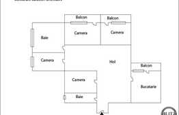 4 camere, 110 mp, decomandat, zona strazii Observatorului!