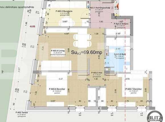 Apartament de vânzare 3 camere Zorilor - 16501AV | BLITZ Cluj-Napoca | Poza1