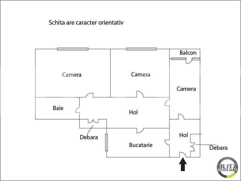 Apartament de vânzare 3 camere Manastur - 16508AV | BLITZ Cluj-Napoca | Poza12