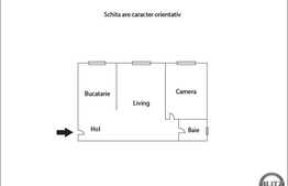 Apartament 2 camere, 57,63 mp, parcare, boxa subsol, zona Sala Sporturilor