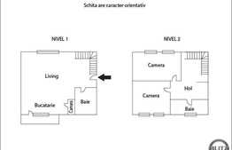 De vanzare apartament 3 camere, 74 mp, parcare, terasa, zona strazii Campului!