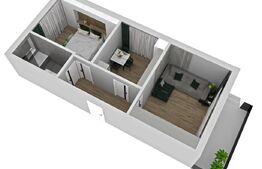 Apartament de vanzare cu 2 camere in Sanpetru - Brasov