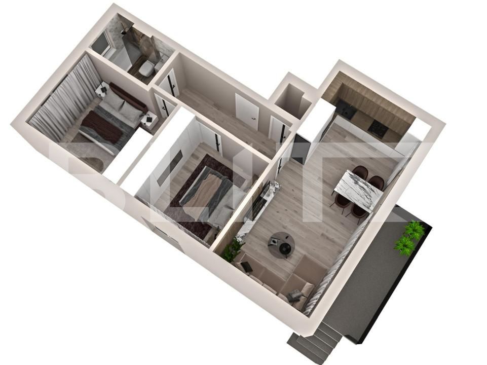 Apartament de vânzare 3 camere Sanpetru - 165295AV | BLITZ Brașov | Poza2