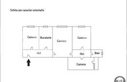 4 camere, 56 mp, etaj intermediar, zona strazii Mehedinti