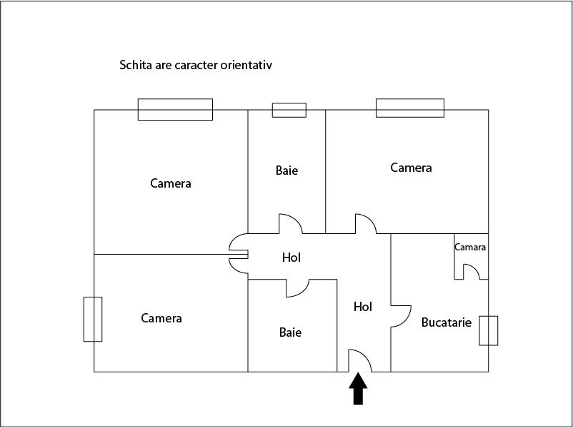 Apartament de vânzare 3 camere Marasti - 1654AV | BLITZ Cluj-Napoca | Poza1