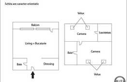 3 camere, 120 mp, scara interioara, parcare, zona liceului Edmond Nicolau