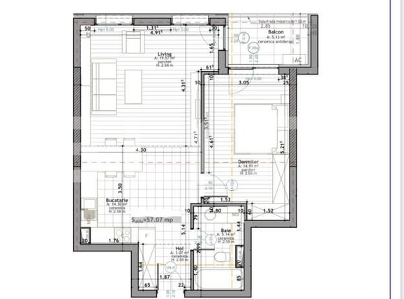 Apartament de vânzare 2 camere Zorilor - 165420AV | BLITZ Cluj-Napoca | Poza9