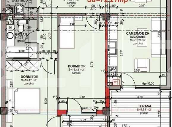 Apartament de vânzare 3 camere Central - 16543AV | BLITZ Cluj-Napoca | Poza1