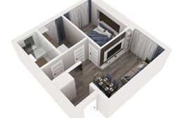 Apartament de 2 camere, de vanzare, in Sanpetru 